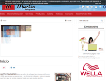 Tablet Screenshot of martinpeluqueros.com